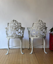 Load image into Gallery viewer, Antique Cast Iron Chairs