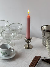 Load image into Gallery viewer, Handcrafted Silver Single Candle Holder