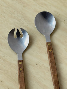 MCM Wooden Utensil Servers