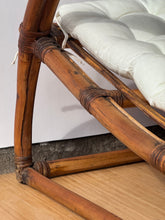 Load image into Gallery viewer, Vintage Sculptural Rattan Chair