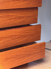 Load image into Gallery viewer, Vintage Teak Tallboy Dresser