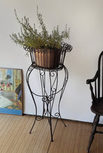 Load image into Gallery viewer, Antique Wrought Iron Planter