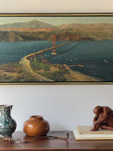 Load image into Gallery viewer, Vintage Original Impressionist Golden Gate Bridge. Oil On Canvas