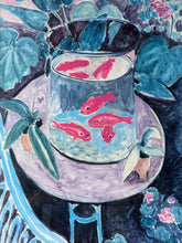 Load image into Gallery viewer, Vintage 1986 "Goldfish" Matisse Exhibition Framed Poster