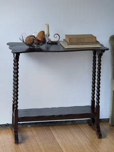 Vintage Spindle Console Table