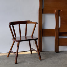 Load image into Gallery viewer, Small Vintage Wooden Children&#39;s Chair