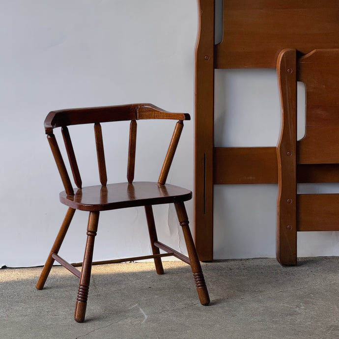 Small Vintage Wooden Children's Chair