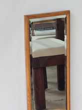Load image into Gallery viewer, Vintage Beveled Slender Mirror