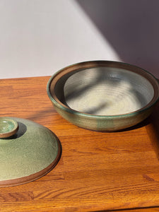 Vintage Hand Thrown Ceramic Dish
