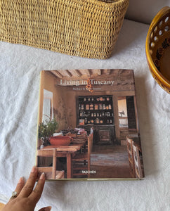 Vintage Living in Tuscany Hardcover Book