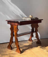 Load image into Gallery viewer, Antique Folk Wooden Side Table