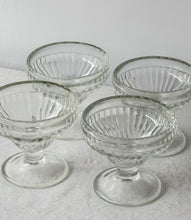 Load image into Gallery viewer, Vintage Glass Ice Cream Cups