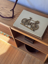 Load image into Gallery viewer, Vintage Brass Bicycle Key Holder Rack