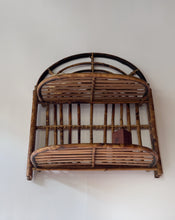 Load image into Gallery viewer, Vintage Bamboo Foldable Shelf