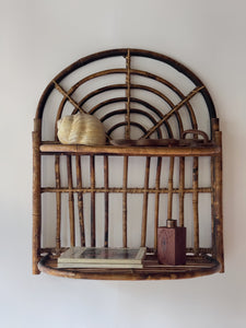 Vintage Bamboo Foldable Shelf