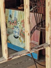 Load image into Gallery viewer, Primitive Distressed Hanging Mirror