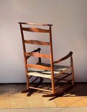 Load image into Gallery viewer, Antique Shaker Workshop Rocking Chair