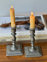 Load image into Gallery viewer, Carson Handmade Iron Candlestick Holders