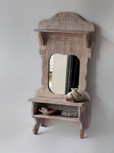 Load image into Gallery viewer, Vintage Wall Mirror with Shelf