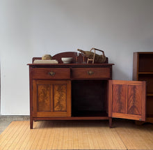 Load image into Gallery viewer, Antique Handcrafted Wooden Sideboard