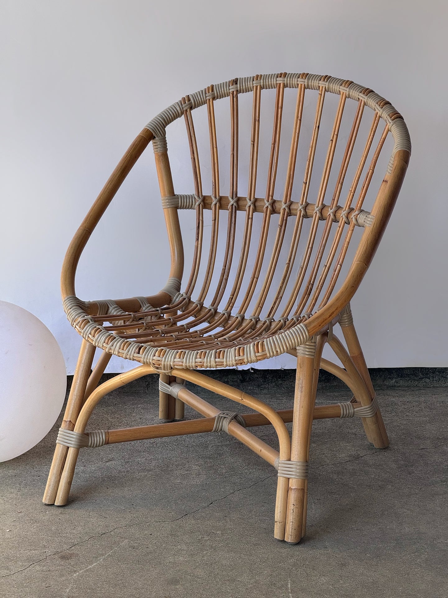 Article Livia Rattan Lounge Chair