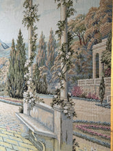 Load image into Gallery viewer, Lago Di Como Italian Wall Tapestry Framed