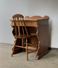 Load image into Gallery viewer, Handcrafted Vintage Wooden Desk