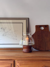 Load image into Gallery viewer, Antique Teak Candle Lantern
