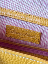 Load image into Gallery viewer, Yellow Vintage Dooney &amp; Burke Bourke