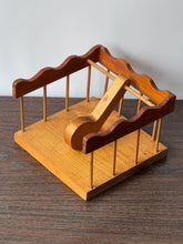 Load image into Gallery viewer, Handcrafted Scalloped Wooden Napkin Holder