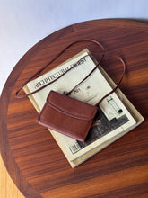 Load image into Gallery viewer, Vintage 1990's Brown Leather Coach Envelope Swing Wallet (Style #4843)