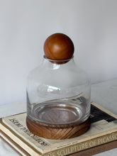 Load image into Gallery viewer, Modern Glass &amp; Wood Terrarium