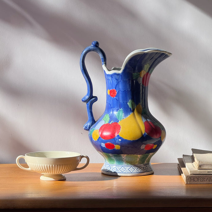 Antique Porcelain Hand Painted Pitcher