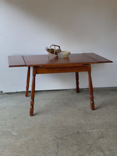 Load image into Gallery viewer, 1950&#39;s Drop Leaf Maple Dining Table- Solid Wood