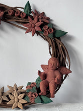 Load image into Gallery viewer, Vintage Folk Handmade Clay Wreath