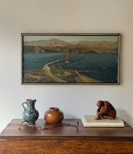 Load image into Gallery viewer, Vintage Original Impressionist Golden Gate Bridge. Oil On Canvas