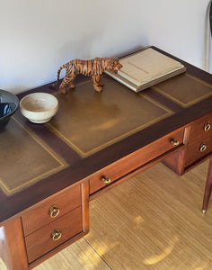 Mid Century Modern Cherry Writing Desk