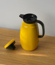 Load image into Gallery viewer, Vintage Crown Corning Yellow Coffee Thermos