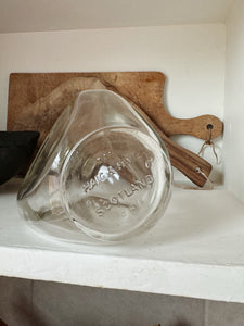 Antique Scottish “Pinch” Whiskey Glass Bottle