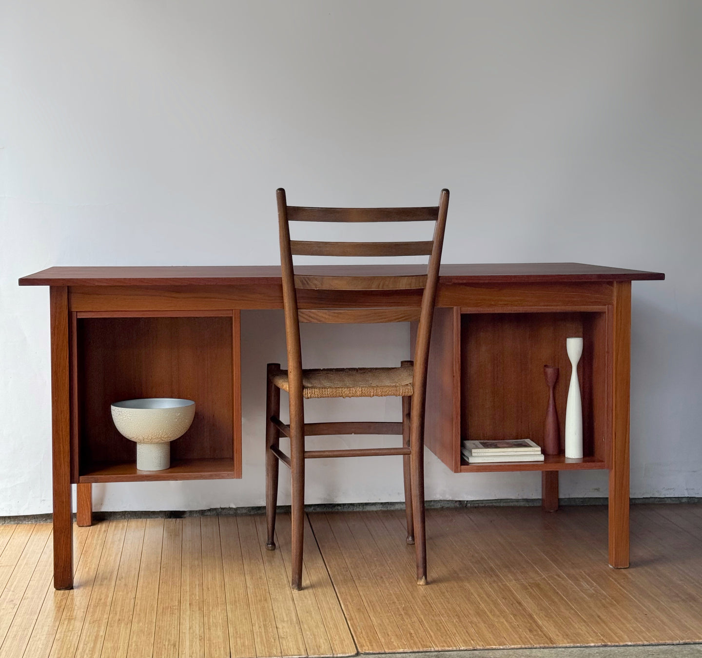 Vintage Danish Teak Display Desk