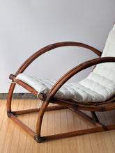 Load image into Gallery viewer, Vintage Sculptural Rattan Chair