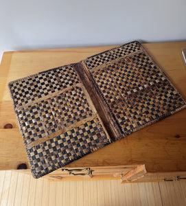 Handmade Bamboo Notebook Cover