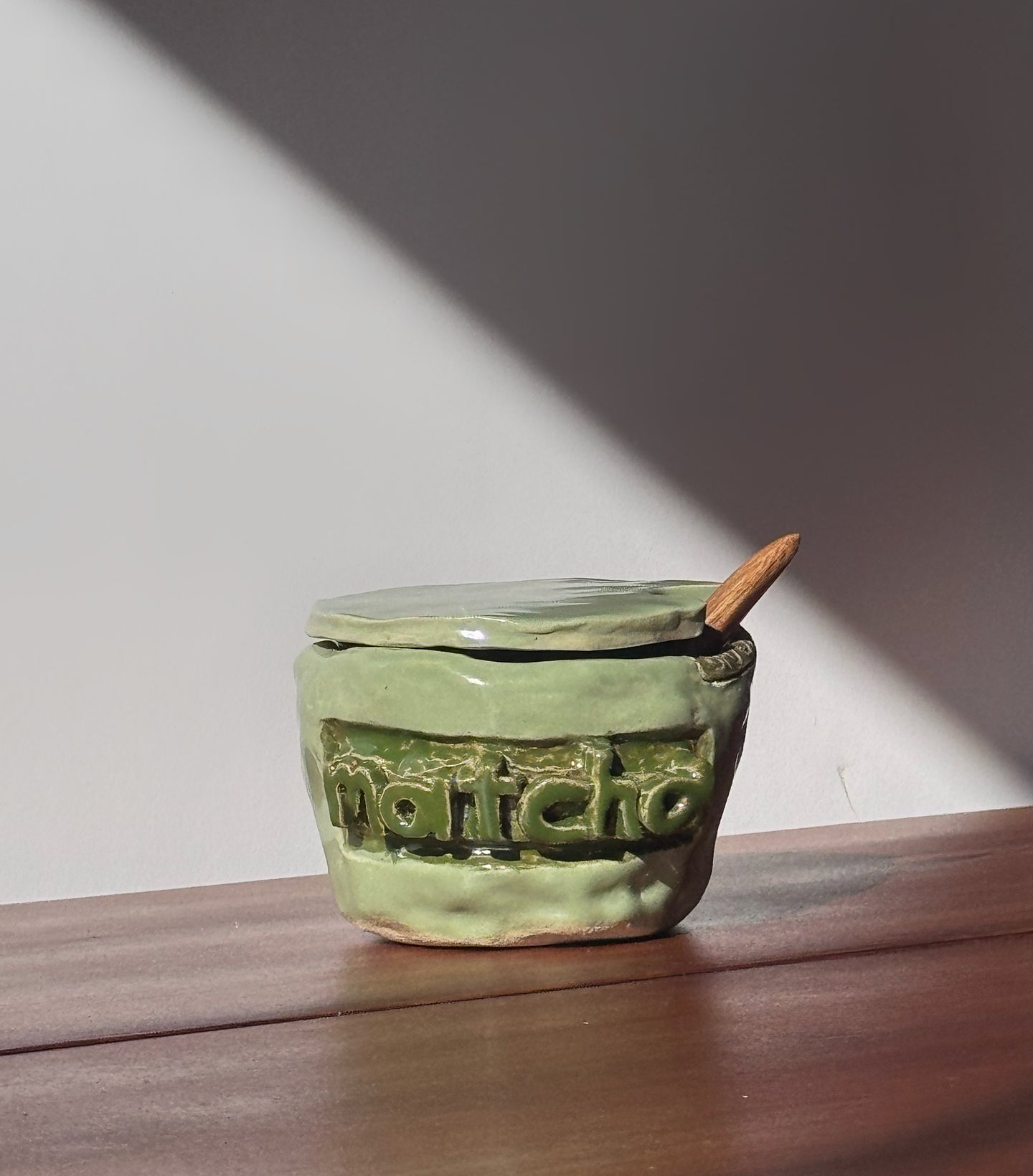 Studio Thrown ‘Matcha’ Pottery Dish