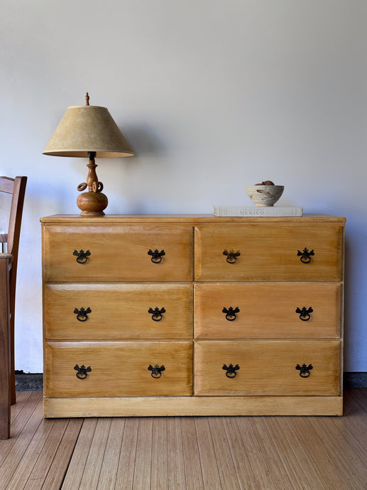 Antique English Cottage Pine Dresser