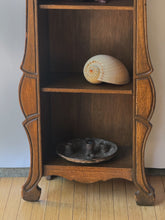 Load image into Gallery viewer, Tall Antique Ornate Wooden Shelf