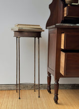 Load image into Gallery viewer, Wrought Iron Pedestal Plant Stand