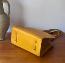 Load image into Gallery viewer, Yellow Vintage Dooney &amp; Burke Bourke