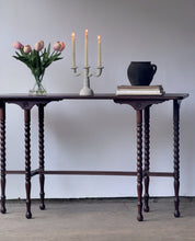 Load image into Gallery viewer, Antique 1930&#39;s Spindle Console Table