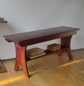Vintage Rustic Wooden Bench