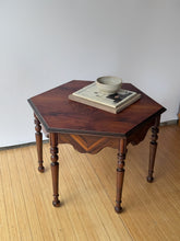 Load image into Gallery viewer, Brandt Antique Scalloped 6 Legged Table